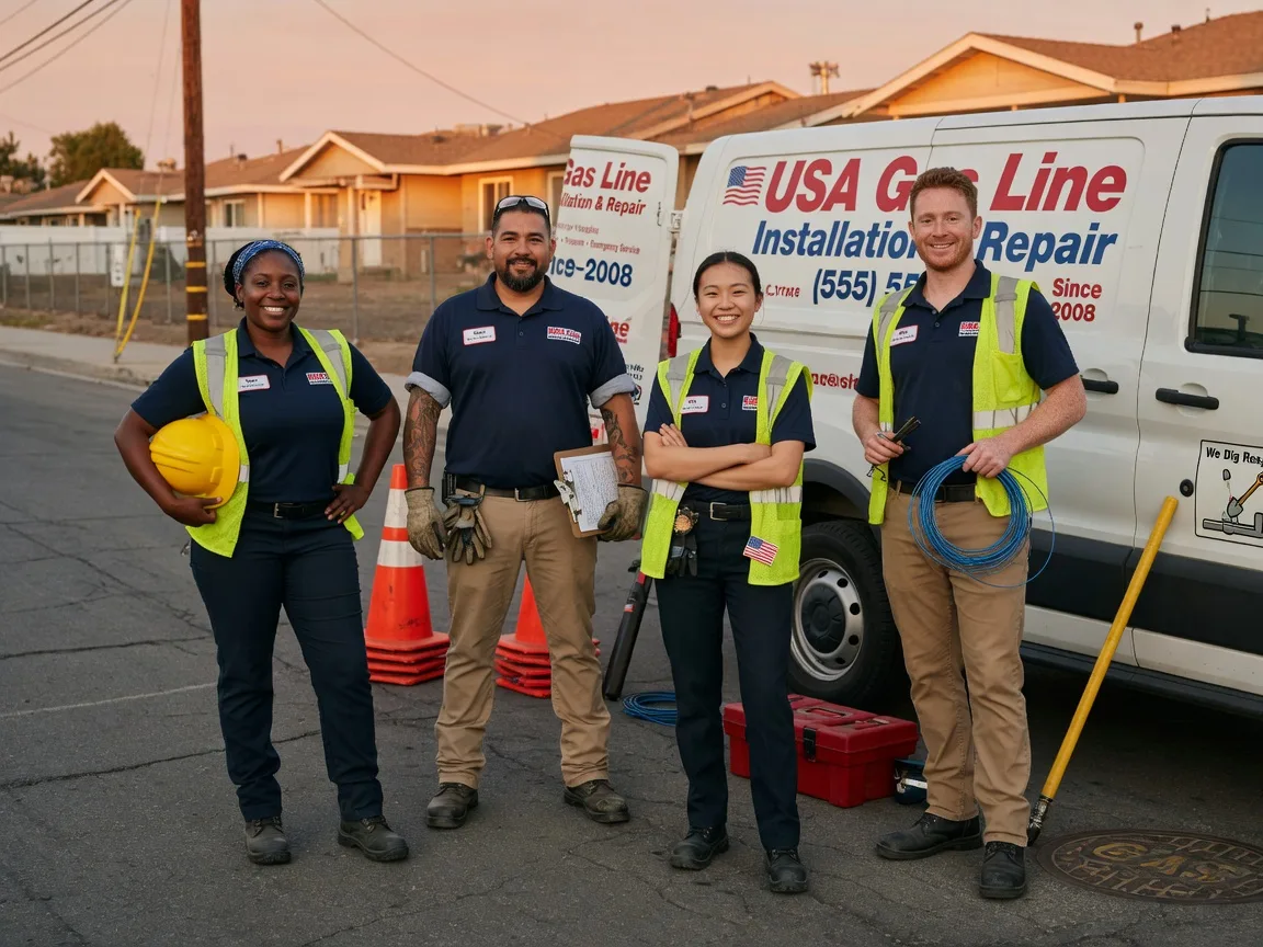 Gas Line Installation company in Libertyville, IA